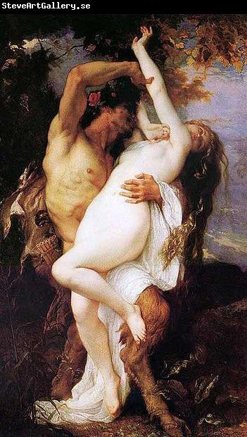 Alexandre Cabanel Nymphe et Satyre